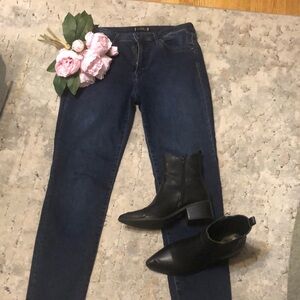 Mavi Indigo Move • Dark Blue Women's Jeans • Size 30/32